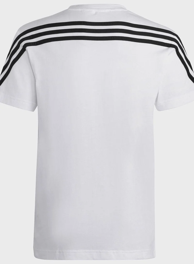 اديداس تيشيرت تدريب أبيض يو في  إس مقاس - سنوات